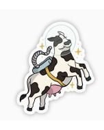COW SPACE STICKER