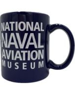 NATIONAL NAVAL AVIATION MUSEUM COBALT MUG