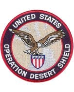 DESERT SHIELD PATCH