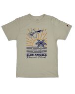 BLUE ANGELS DOODLE ART TEE
