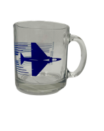 NAVAL AVIATION MUSEUM AIR LINES GLASS MUG