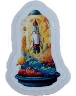 ROCKET LAVA LAMP - STICKER