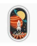 EXPLORE SPACE STICKER
