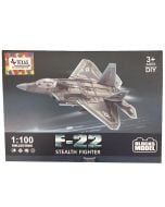 F-22 STEALTH FIGHTER PULLBACK BRICK KIT