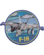 NAVY F-18 AIRCRAFT PATCH