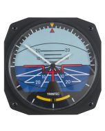 ARTIFICIAL HORIZON INSTUMENT STYLE CLOCK 10"