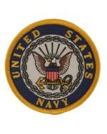 NAVY LOGO PATCH