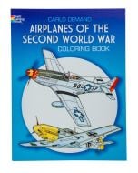 AIRPLANES OF THE SECOND WORLD WAR COLORING BOOK