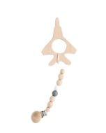 FIGHTER JET BABY TOY WITH CLIP