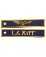 NAVAL FLIGHT OFFICER WING KEYCHAIN