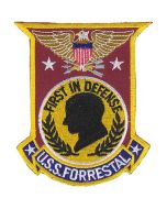 USS FORRESTAL CV-59 PATCH