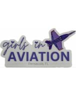 GIRLS IN AVIATION STICKER