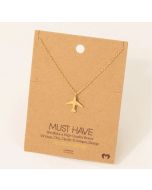 AIRPLANE NECKLACE