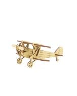 GOLD BIPLANE BUILD IT KIT