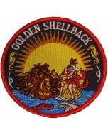 GOLDEN SHELLBACK PATCH