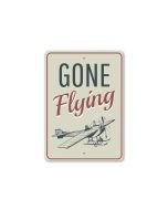 GONE FLYING SIGN