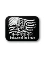 VETERAN HOME OF THE FREE MAGNET