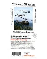 UH1 HUEY TRAVEL STAMP