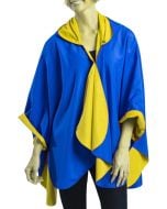 RAIN CAPER - BLUE/YELLOW