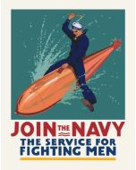 JOIN THE NAVY MAGNET