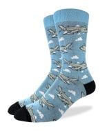 Jumbo Jet Plane Socks
