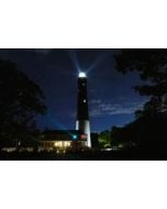 PENSACOLA LIGHTHOUSE AT DUSK POSTCARD