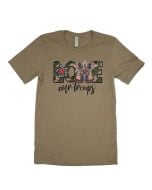 LOVE OUR TROOPS TEE