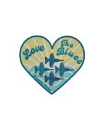 LOVE THE BLUES DECAL