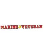 MARINE VETERAN AUTO DECAL