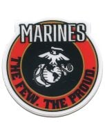 MARINES MINI CIRCLE LOGO DECAL