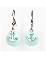 MYSTIC SEA ANCHOR EARRINGS