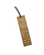 NATO ALPHABET BOOKMARK