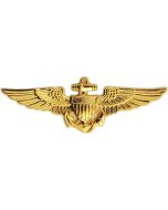 NAVAL AVIATOR CAR EMBLEM METAL DECAL