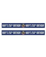 NAVY 250TH SILICONE BRACELET
