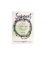 MILITARY SUPPORT BRACELET - NAVY BLUE