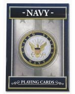 NAVY PLAYING CARDS