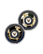 NAVY CORE VALUES COIN