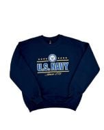 NAVY CREW SWEATSHIRT