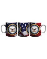 NAVY SEAL WITH FLAG MUG