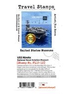 USS NIMITZ TRAVEL STAMP