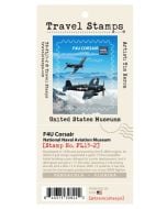 F4U CORSAIR TRAVEL STAMP