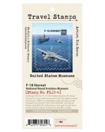F-18 HORNET TRAVEL STAMP