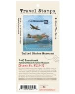 P-40 TOMAHAWK TRAVEL STAMP