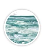 OCEAN WATERCOLOR - STICKER