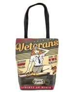 OWE VETERANS RECYCLED MILITARY TENT TOTE