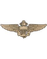 12" NAVAL AVIATOR WINGS VEHICLE DECAL