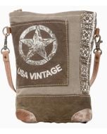 USA VINTAGE PASSPORT BAG