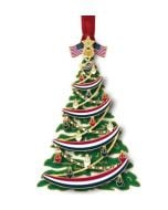 3D ORNAMENT - CLASSIC PATRIOTIC TREE