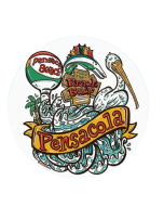 PENSACOLA CIRCLE MAGNET