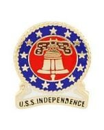 USS INDEPENDANCE PIN